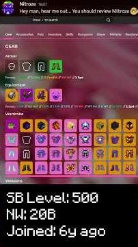 Is your profile good? Or is it just mid? #100 - Niitroze #hypixelskyblock