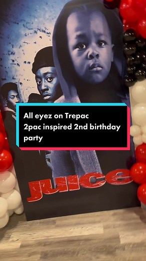 Fiesta de cumpleaños inspirada en 2Pac