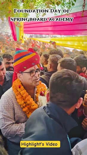 Foundation Day Highlight's Video #springboardshort #springboard #springboardacademy #sba #rajveersir