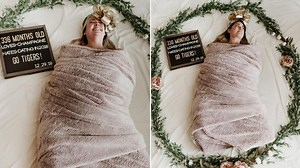 Grown South Carolina Woman Dressed as Baby for Photo Shoot Goes Viral: '336 Months'