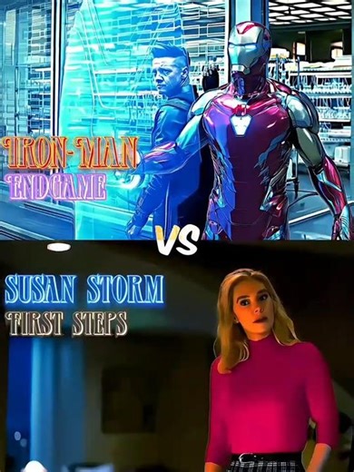 Iron-Man vs Invisible Woman #wis #fyp