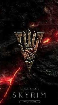 Skyrim: I replace the main menu with an animated one