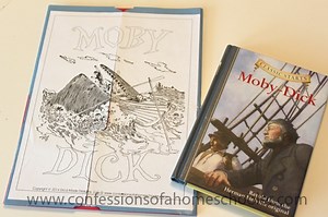 Moby Dick Literature Unit and Lapbook - Confessions of a Homeschooler