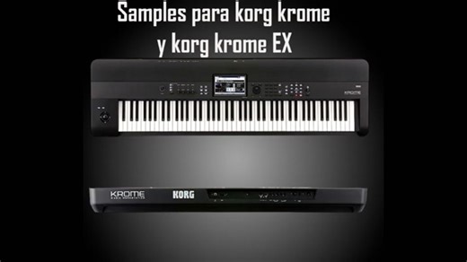 Guillermo Silva Valdes on Instagram: "Les presento este backup en formato para la serie Korg krome y korg krome ex. incluyo vídeo tutorial de como realizar proceso de carga , Atte tio sample....."