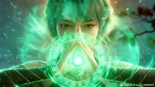 什么？这么高质量的国漫游戏CG短片《后羿射日》也是AI做的？现在的AI已经这么强了吗？一人独立完成一个CG动画短片？全程一镜到底！ #海螺AI