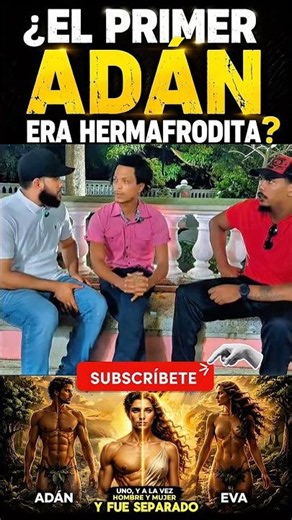 ¿El primer Adán era hermafrodita? 😳🔥 La teoría que desató el debate