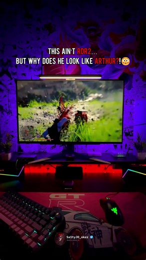 This ain’t RDR2… but why does he look like Arthur?! 😳 #crimsondesertlive #rdr2 #ps5gameplay