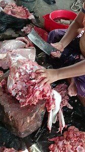 So Big cow head cutting skills #reels2023 #reelsvideo #reelsfb #reelsviral #vegetables #shopping #reels #style #instadaily #shorts | ETC Entertainment