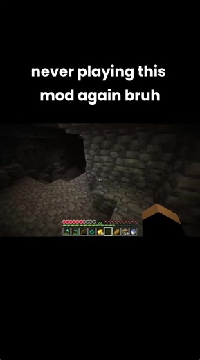delete mod INSTANTLY #scary #minecraft #minecrafthorrormods | Minecraft Mods