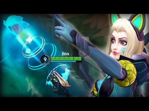 Battle Cat Jinx Gameplay (Quadra Kill) - Build & Runes - Wild Rift