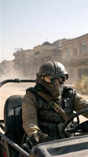 An Alien Driving to work