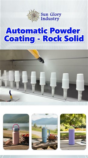 Vacuum Insulated Mug Powder Coating System--Sun Glory