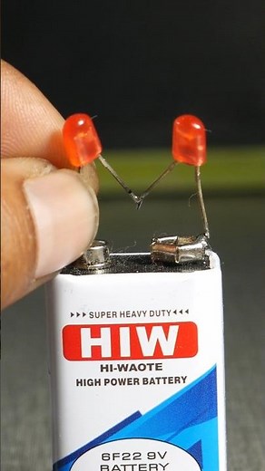 9V battery hacks | led hacks for beginner