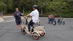 Electric tricycles, also called 3-wheel ebikes, are great for over 60 riders who are either scared of riding on two wheels or may be experiencing some balance issues. But how do you choose the right e-trike? There are many different motor sizes, tire sizes, and of course, battery sizes. There are also folding e-trikes and trikes with larger cargo capacity. Watch as Howard, who's 63, takes five different electric tricycles for a ride and picks his favorite. Subscribe to our Channel: https://www.y