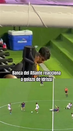 El golazo de Idrissi no pasó desapercibido en la banca del Atlante 👀 Disfruta los partidos de los Potros por ESPN y #DisneyPlus Premium 📺
