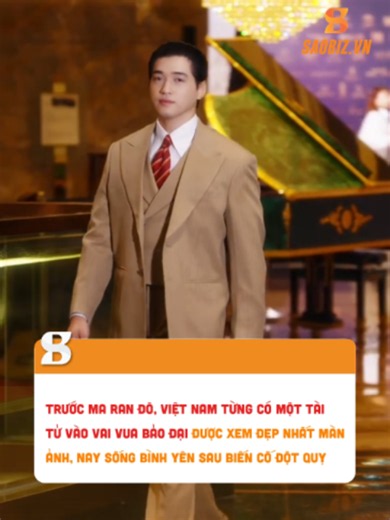 Huỳnh Anh Tuấn - Người đóng vua Bảo Đại đẹp nhất màn ảnh và cuộc sống hiện tại