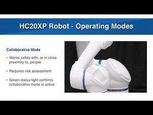 HC20XP Cobot: Industrial & Collaborative Modes