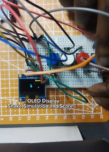 DIY Arduino Uno Mini Snake Game Tutorial