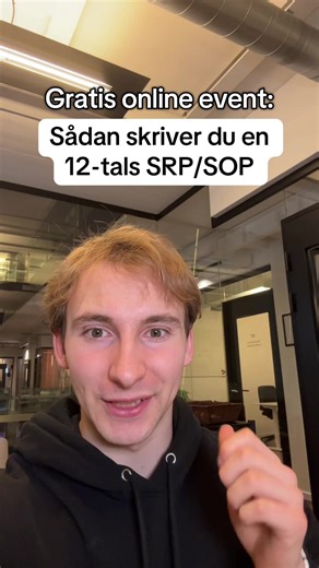 Gratis online event d. 12. marts: Skriv en 12-tals SRP/SOP. Tilmeld dig inde på Alice i dag! #stx #hhx #srp #sop #eksamen