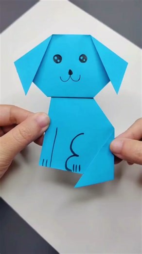 Origami Crafts Dogs. #DIY #foryou #craft #toyhandmade #handmade #handicraft #creativehandmade #papercraft