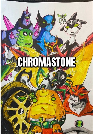 Drawing Chromastone #drawings #chromastoneben10