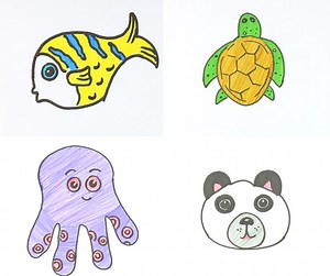 431K views · 5.3K reactions | 10 idées pour dessiner avec les formes de vos mains ✋ | Creativo France | Facebook