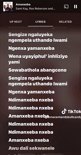 Amanxeba by Sami Kay: Full Lyrics and Dance