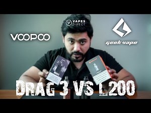 Voopoo DRAG 3 VS Geekvape L200 (Big Comparison)