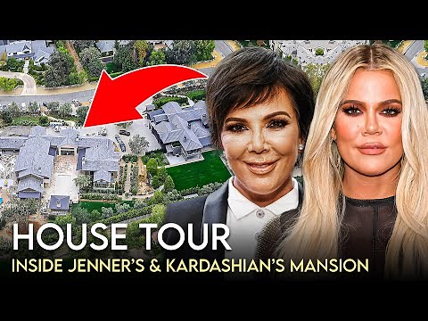 Kris Jenner & Khloe Kardashian | House Tour | New NEXT-DOOR Hidden Hills Mansions