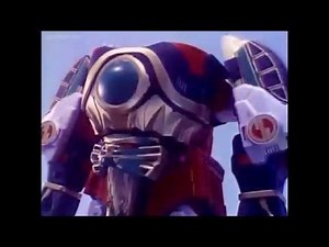 Mighty Morphin Power Rangers Thunder Megazord Transformation