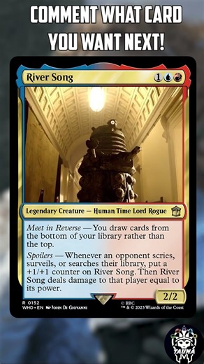River Song Shows No Mercy! #MTG #MTGCommander #MTGxWHO