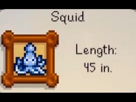 Squid: Stardew Valley Tips and Tricks