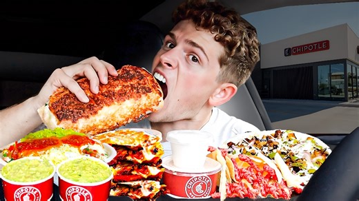 86K views · 1.9K reactions | I took on a huge Chipotle burrito right...