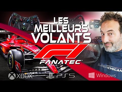 Les meilleurs volants pour F1 23 de Fanatec, en 2023
