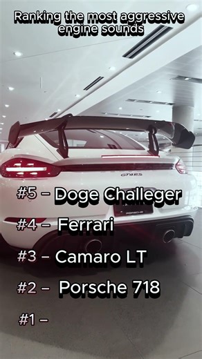 Ranking the Best Engine Sounds Ever 🔊#enginesounds#carsounds#rpm#shorts#exhaust#cars