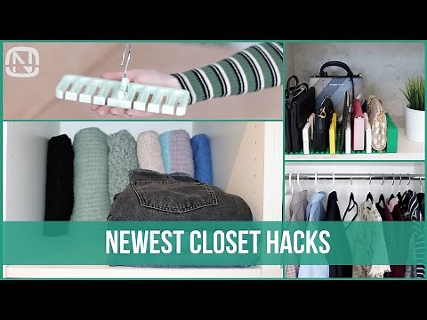 16 CLOSET ORGANIZATION HACKS - How to organize your closet | OrgaNatic