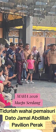 Jamal Abdillah Nyanyi 'Tidurlah Wahai Pemaisuri' di MAHA 2026