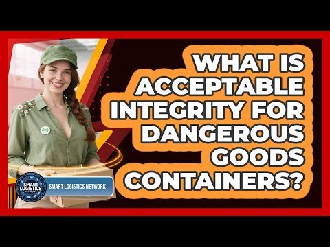 What Is Acceptable Integrity For Dangerous Goods Containers?