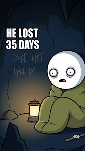 The Man Who Lived In A Cave For 2 Months And Lost Track Of Time (Real Experiment)
