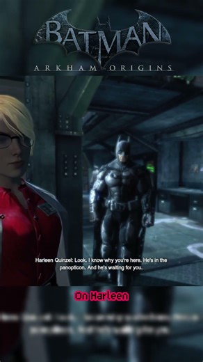 Harley's Origins... #batman #arkhamorigins #harleyquinn