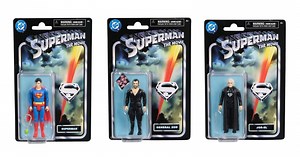 DC Comics Superman Retro Collection action figures unveiled by Spin Master