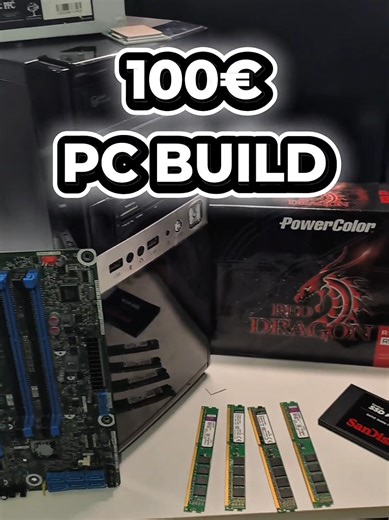 Affordable 100€ PC Build: Great Performance on a Budget