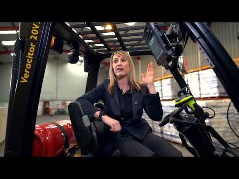 Heftruckterminals en voertuigdocks