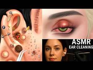 3D ASMR Ear Cleaning Animation | Tingles & Calm"