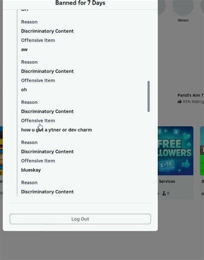 roblox moderation be like🥀🥀