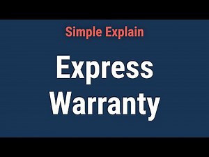 Express Warranty: Meaning, Overview and Examples