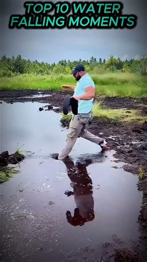 Top 10 Most Satisfying Water Falling Moment| Relaxing & Amazing Compilation #trending #viral #short