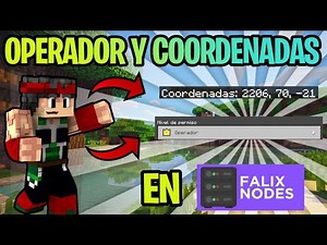 Minecraft | Como Ser Operador Y Activar Las Coordenadas En Un Servidor De FalixNodes!