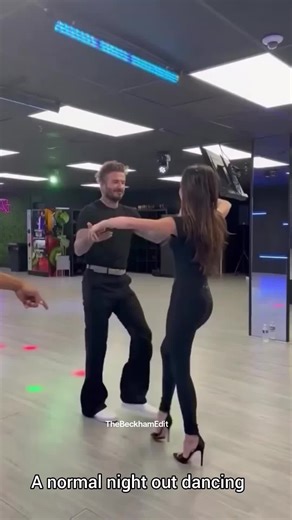 David and Victoria Beckham Enjoy Salsa Dancing Together