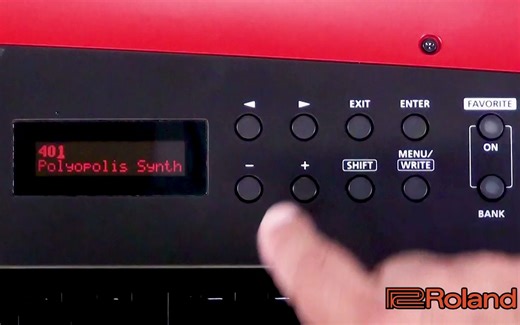 【第一键盘】Roland AX-Edge官方教程 - 琶音器设置1